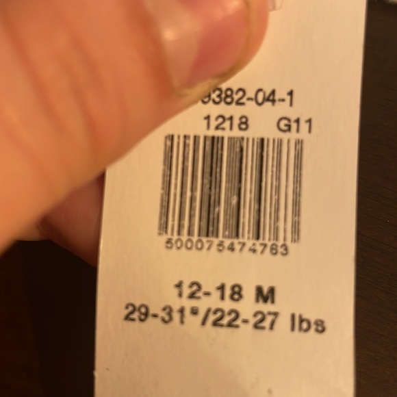 Three girls Old Navy 12-18 mos long sleeve shirts - Picture 5 of 7